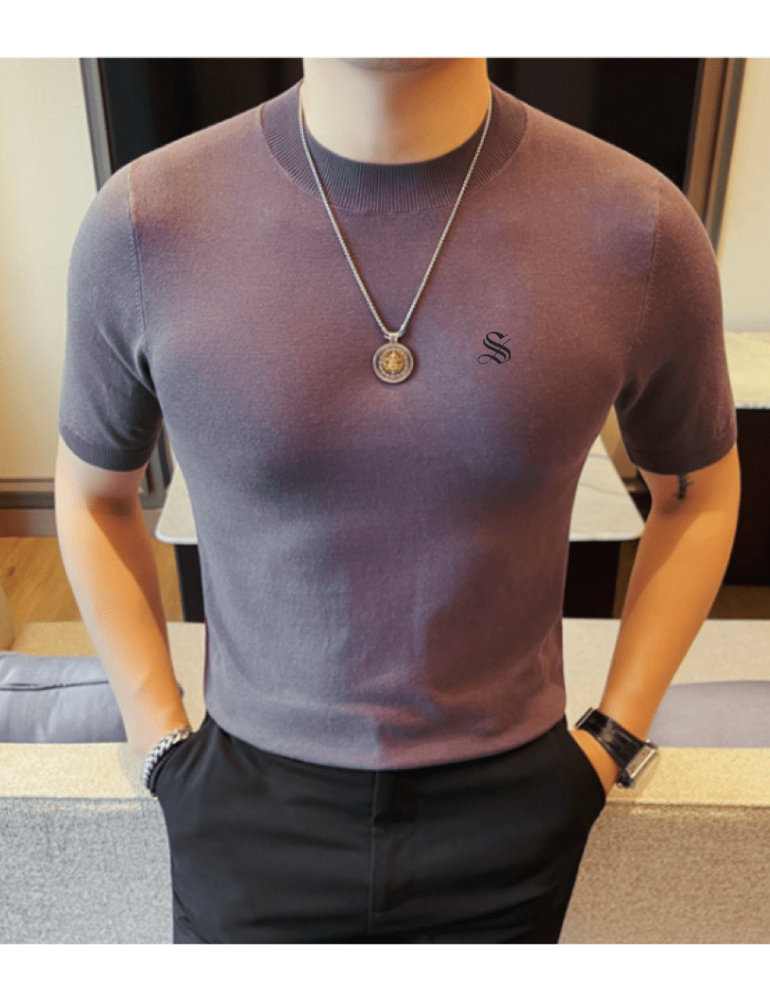 Staffro 15 - T-Shirt for Men - Sarman Fashion - Wholesale Clothing Fashion Brand for Men from Canada