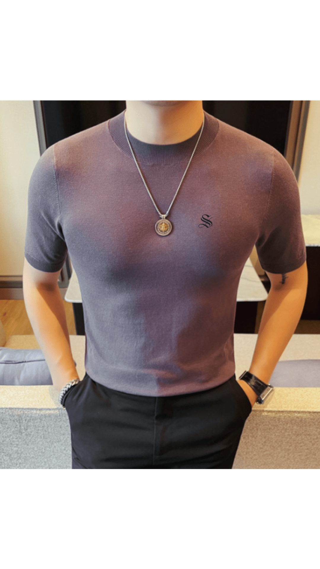Staffro 15 - T-Shirt for Men - Sarman Fashion - Wholesale Clothing Fashion Brand for Men from Canada