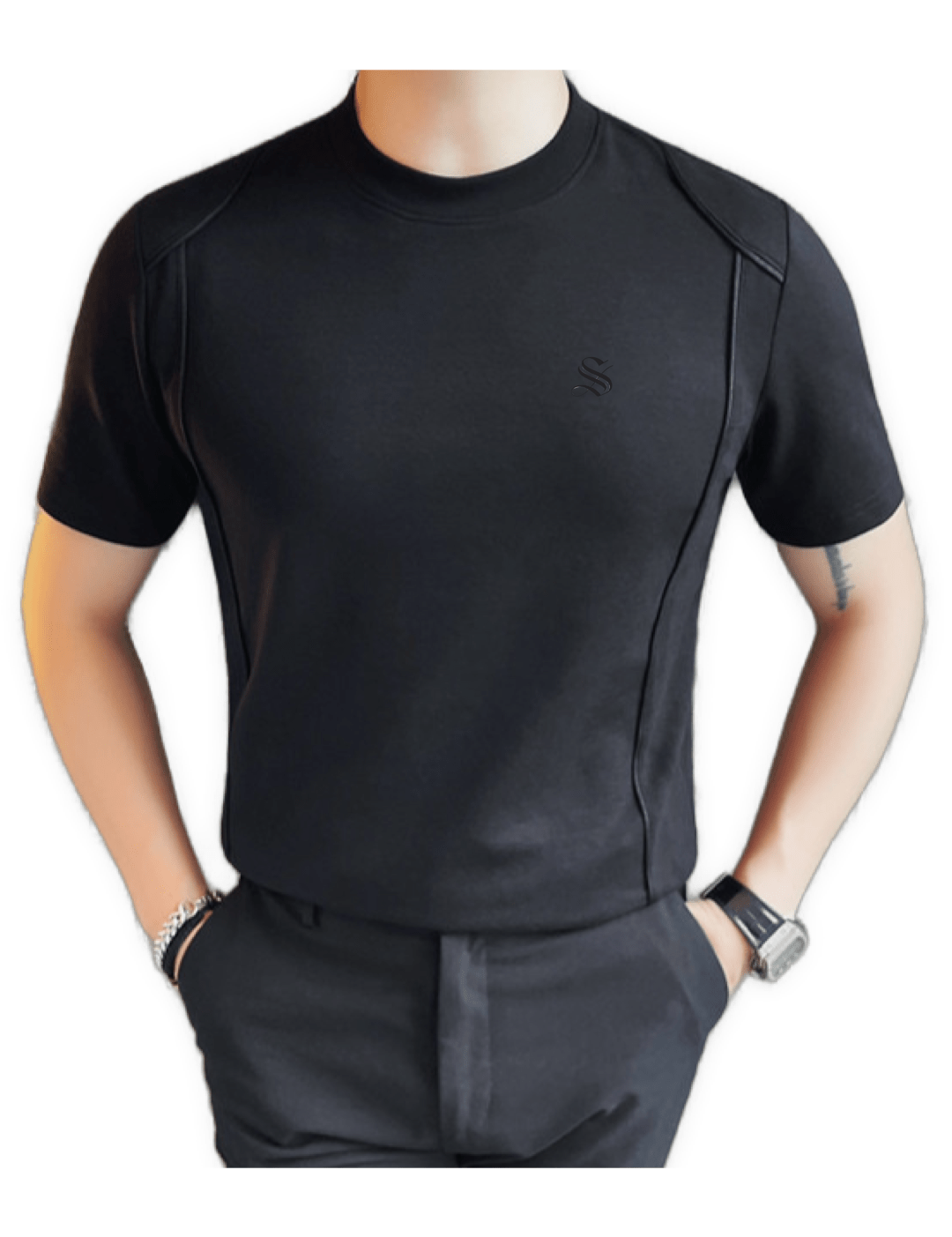 Staffro 16 - T-Shirt for Men - Sarman Fashion - Wholesale Clothing Fashion Brand for Men from Canada