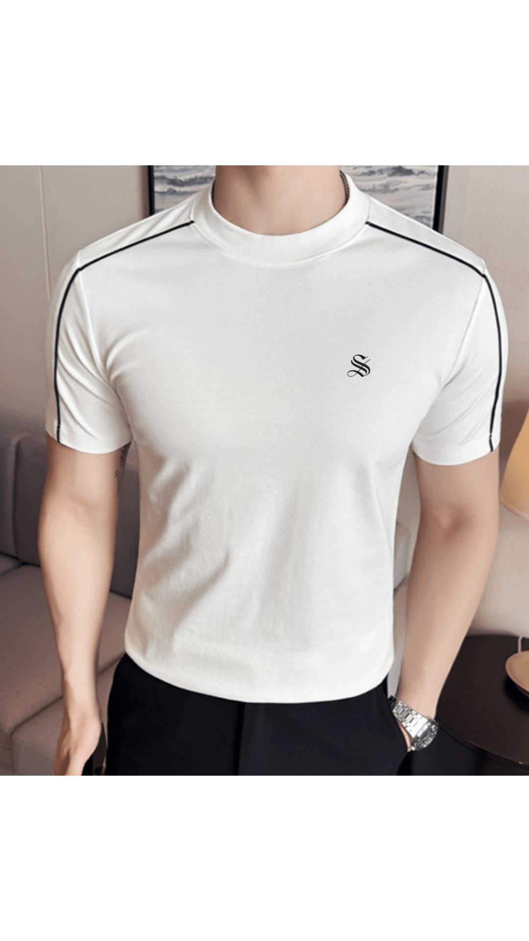 Staffro 18 - T-Shirt for Men - Sarman Fashion - Wholesale Clothing Fashion Brand for Men from Canada