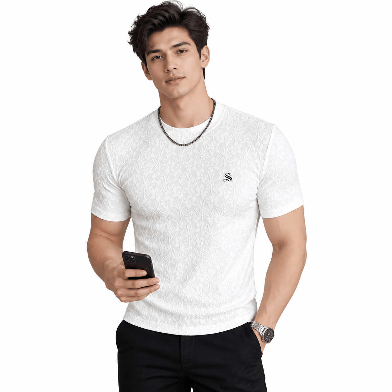 Staffro 19 - T-Shirt for Men - Sarman Fashion - Wholesale Clothing Fashion Brand for Men from Canada