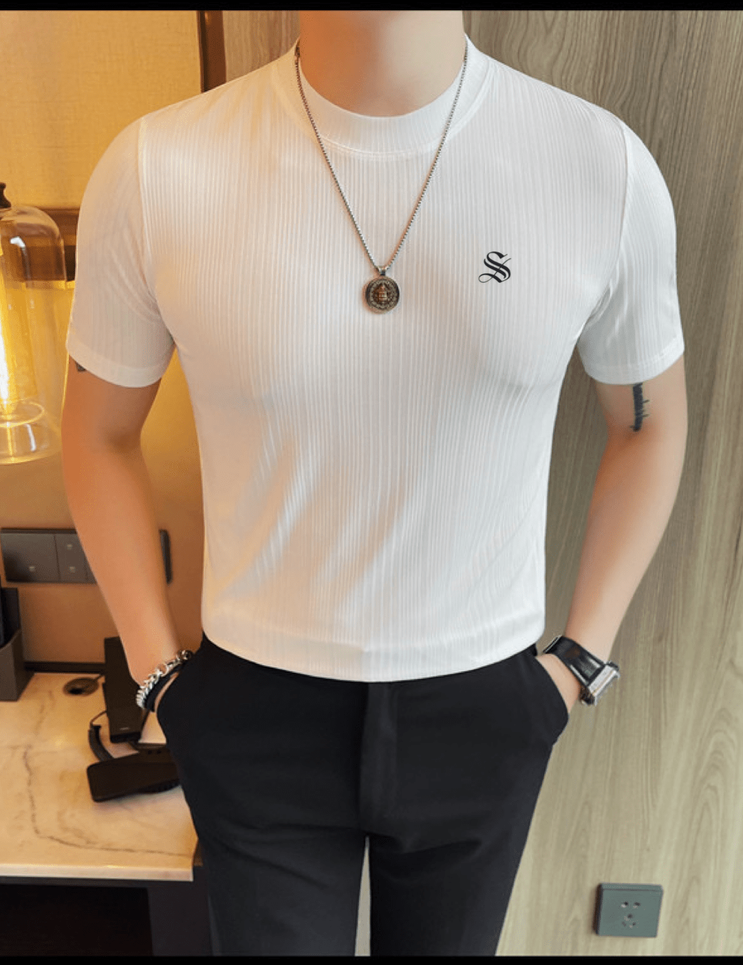 Staffro 2 - T-Shirt for Men - Sarman Fashion - Wholesale Clothing Fashion Brand for Men from Canada