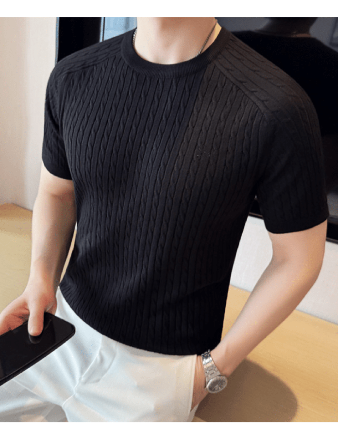 Staffro 20 - T-Shirt for Men - Sarman Fashion - Wholesale Clothing Fashion Brand for Men from Canada