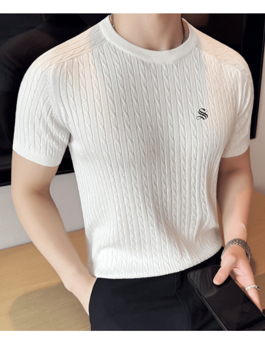 Staffro 20 - T-Shirt for Men - Sarman Fashion - Wholesale Clothing Fashion Brand for Men from Canada