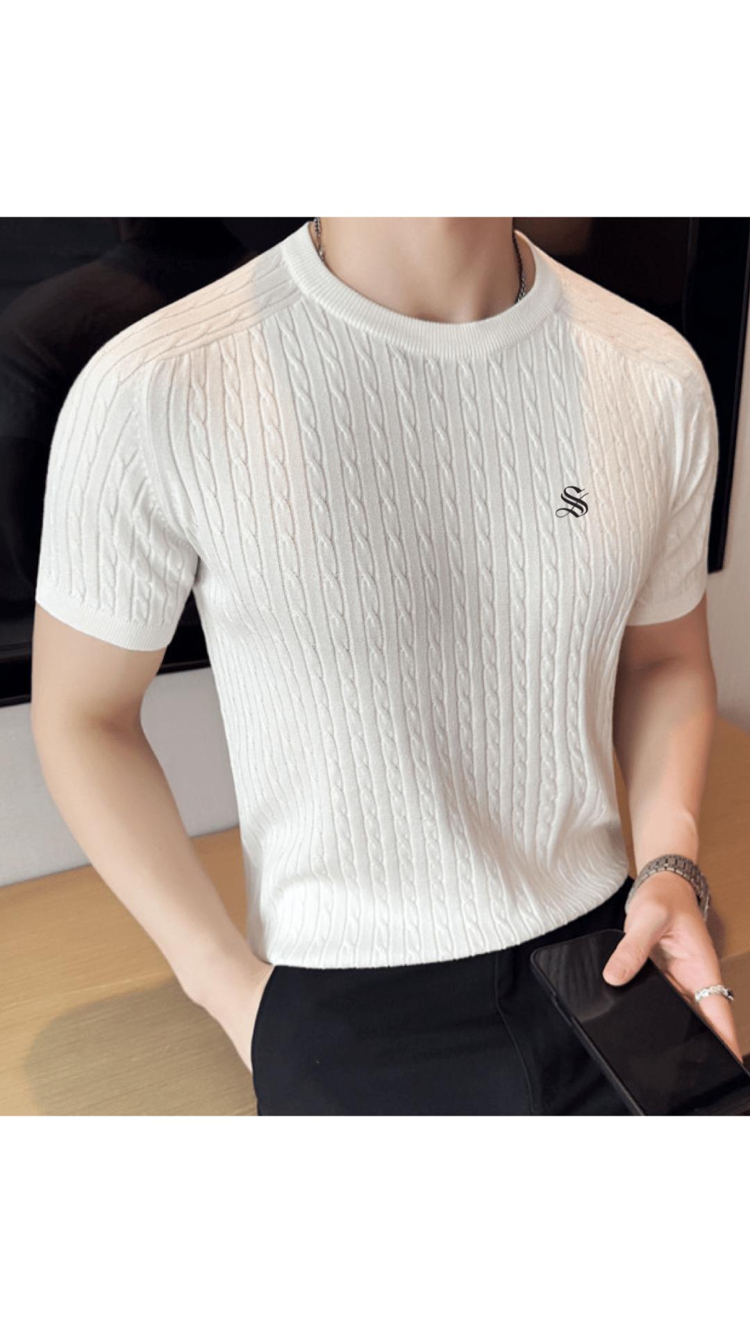 Staffro 20 - T-Shirt for Men - Sarman Fashion - Wholesale Clothing Fashion Brand for Men from Canada
