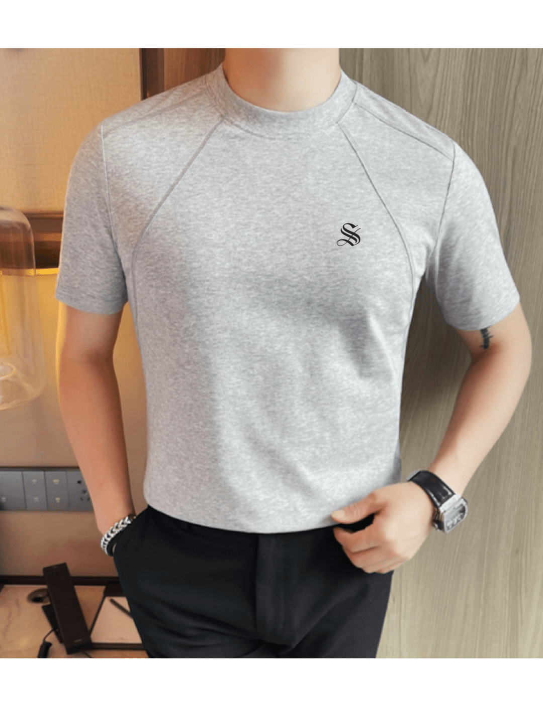 Staffro 21 - T-Shirt for Men - Sarman Fashion - Wholesale Clothing Fashion Brand for Men from Canada