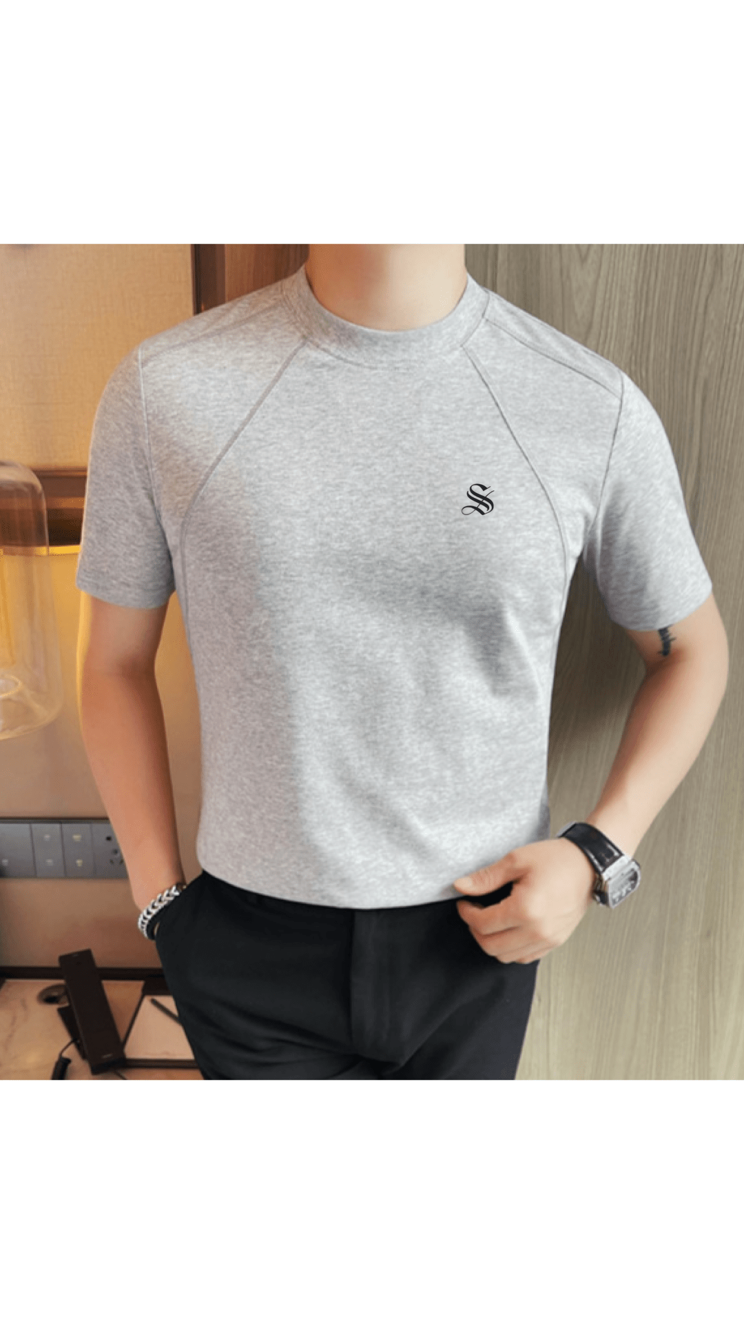Staffro 21 - T-Shirt for Men - Sarman Fashion - Wholesale Clothing Fashion Brand for Men from Canada
