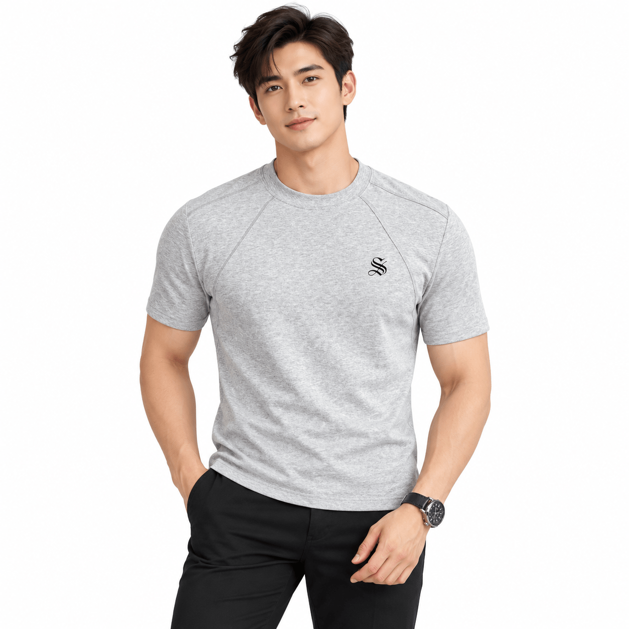 Staffro 21 - T-Shirt for Men - Sarman Fashion - Wholesale Clothing Fashion Brand for Men from Canada