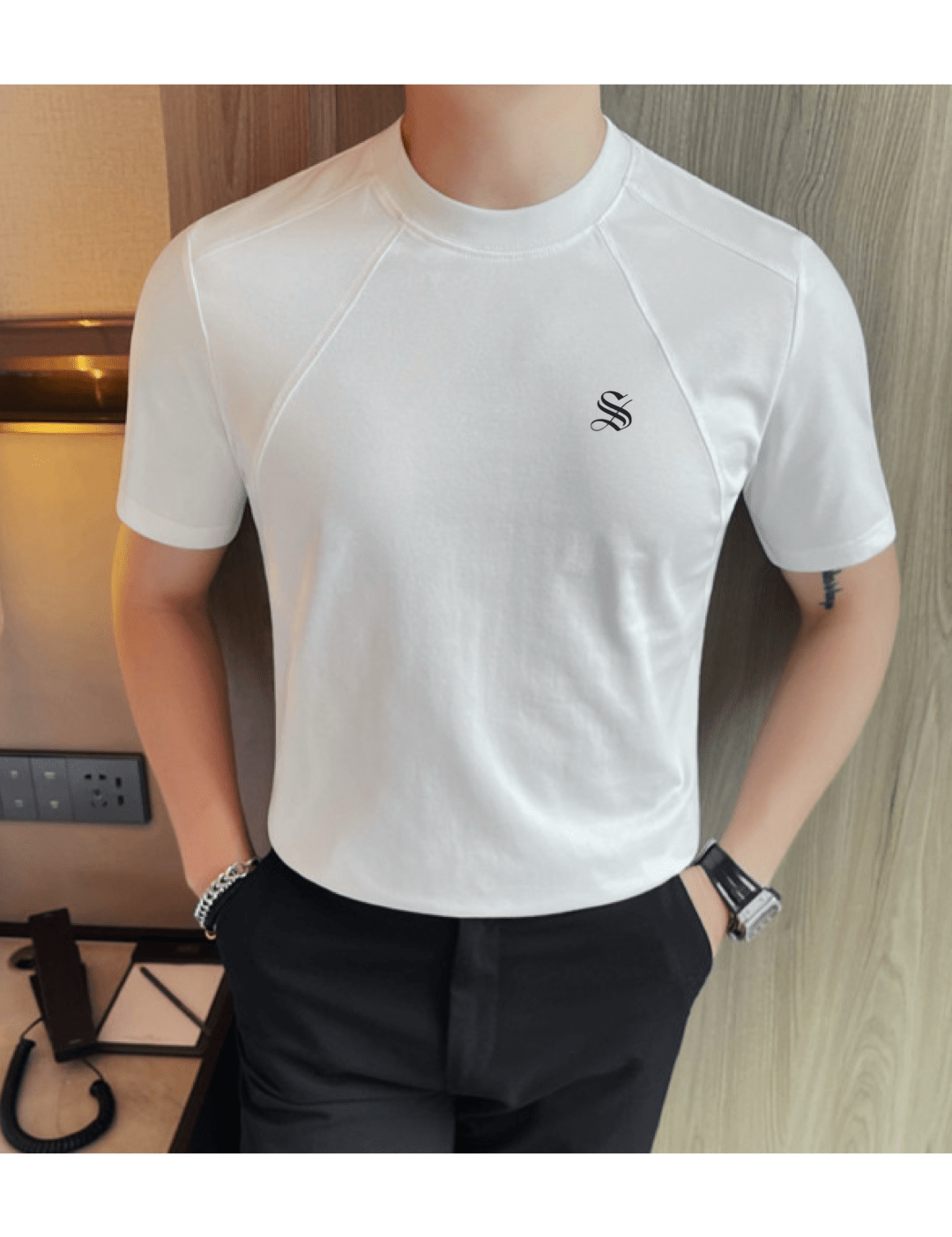 Staffro 21 - T-Shirt for Men - Sarman Fashion - Wholesale Clothing Fashion Brand for Men from Canada