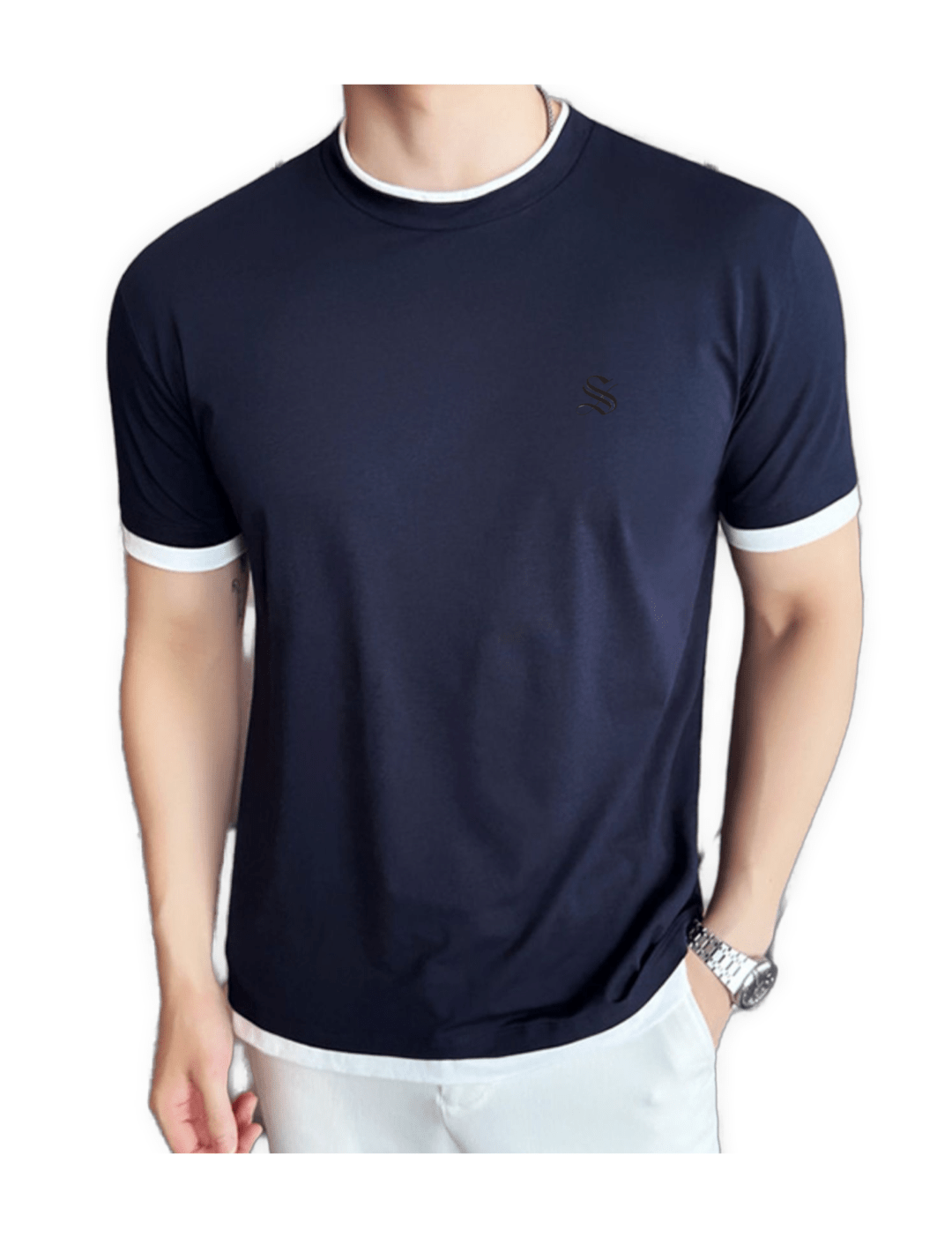 Staffro 22 - T-Shirt for Men - Sarman Fashion - Wholesale Clothing Fashion Brand for Men from Canada