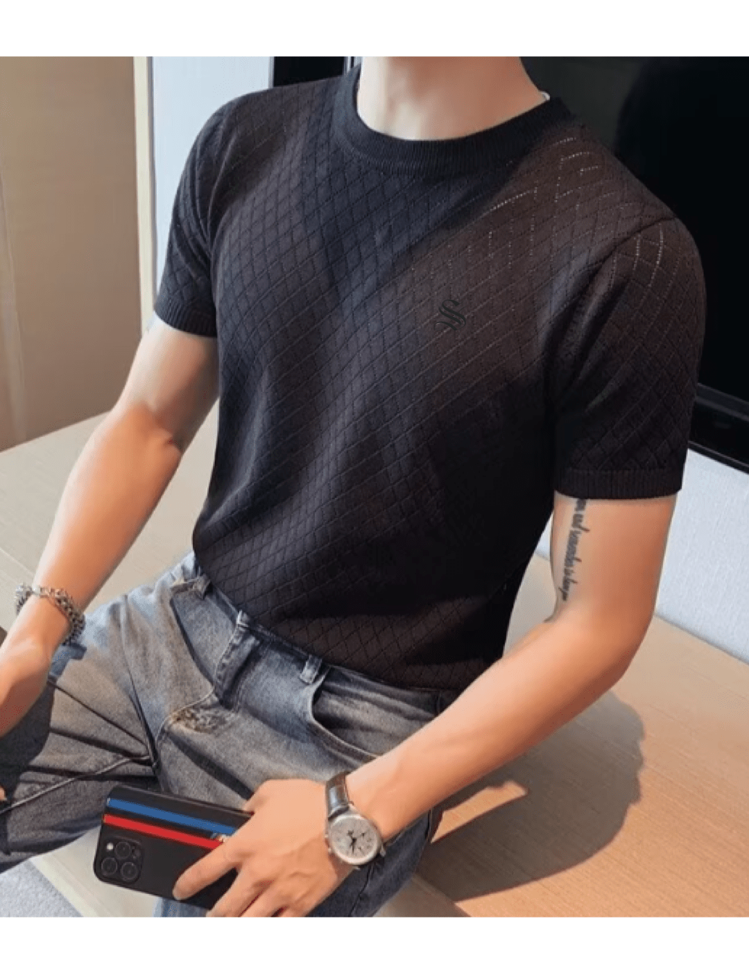 Staffro 3 - T-Shirt for Men - Sarman Fashion - Wholesale Clothing Fashion Brand for Men from Canada