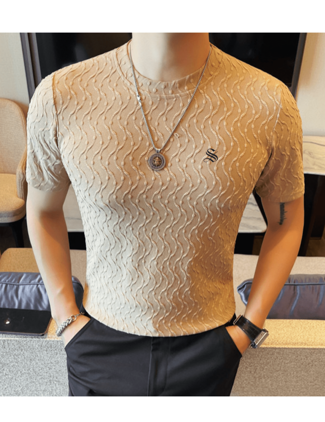 Staffro 4 - T-Shirt for Men - Sarman Fashion - Wholesale Clothing Fashion Brand for Men from Canada