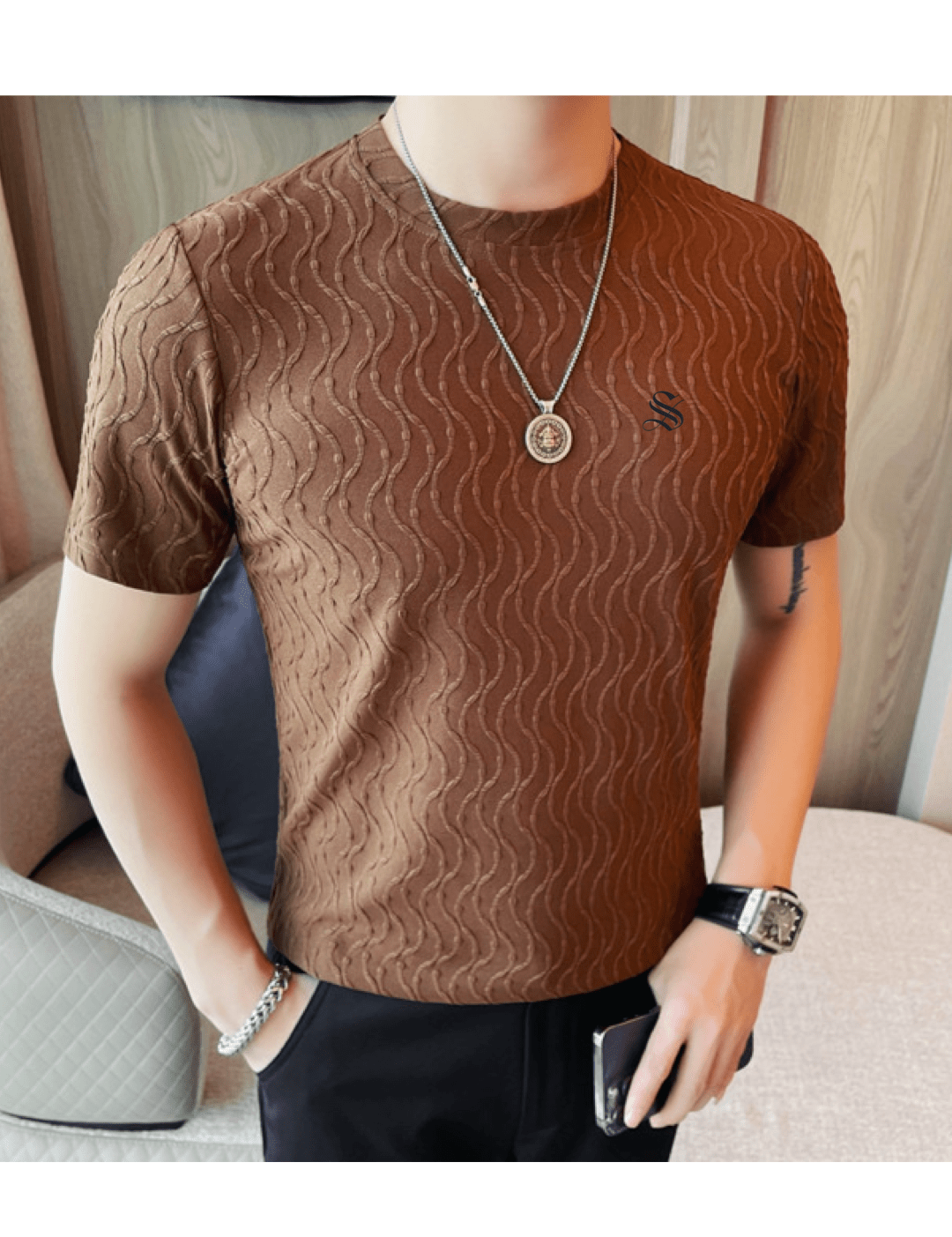 Staffro 4 - T-Shirt for Men - Sarman Fashion - Wholesale Clothing Fashion Brand for Men from Canada