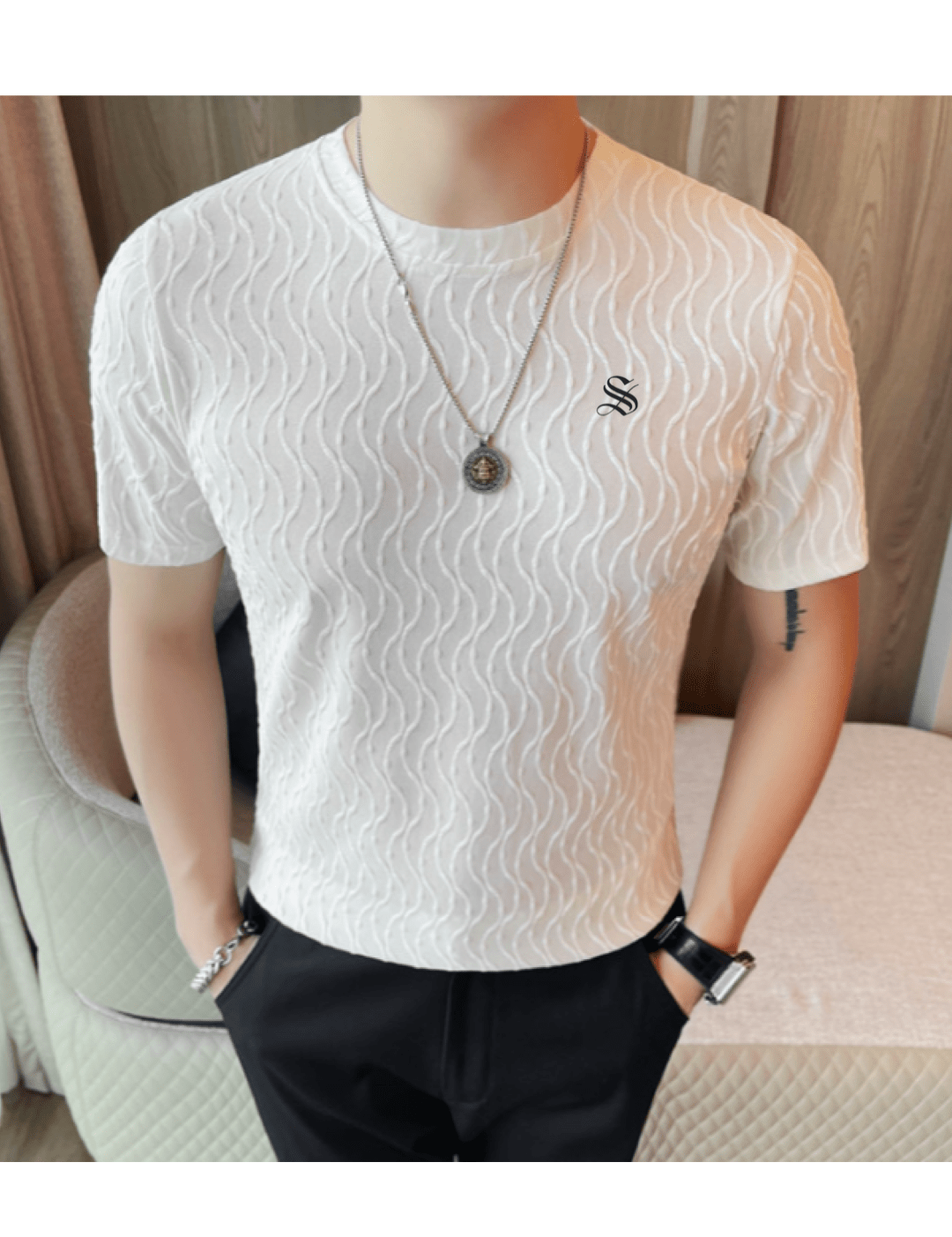 Staffro 4 - T-Shirt for Men - Sarman Fashion - Wholesale Clothing Fashion Brand for Men from Canada