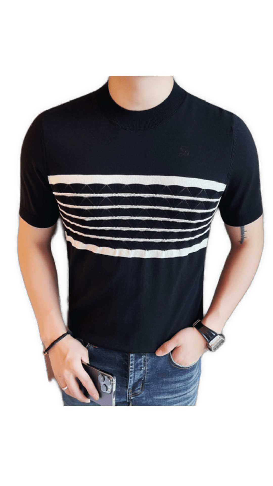 Staffro - T-Shirt for Men - Sarman Fashion - Wholesale Clothing Fashion Brand for Men from Canada