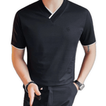 StaffYE - V - Neck T-Shirt for Men - Sarman Fashion - Wholesale Clothing Fashion Brand for Men from Canada