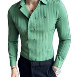 StripDragon 4 - Long Sleeves Shirt for Men - Sarman Fashion - Wholesale Clothing Fashion Brand for Men from Canada