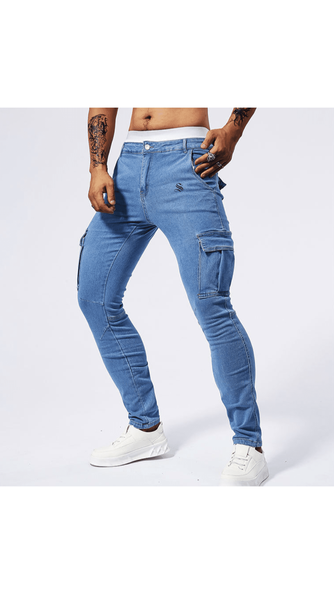 Stuahua 2 - Denim Jeans for Men - Sarman Fashion - Wholesale Clothing Fashion Brand for Men from Canada