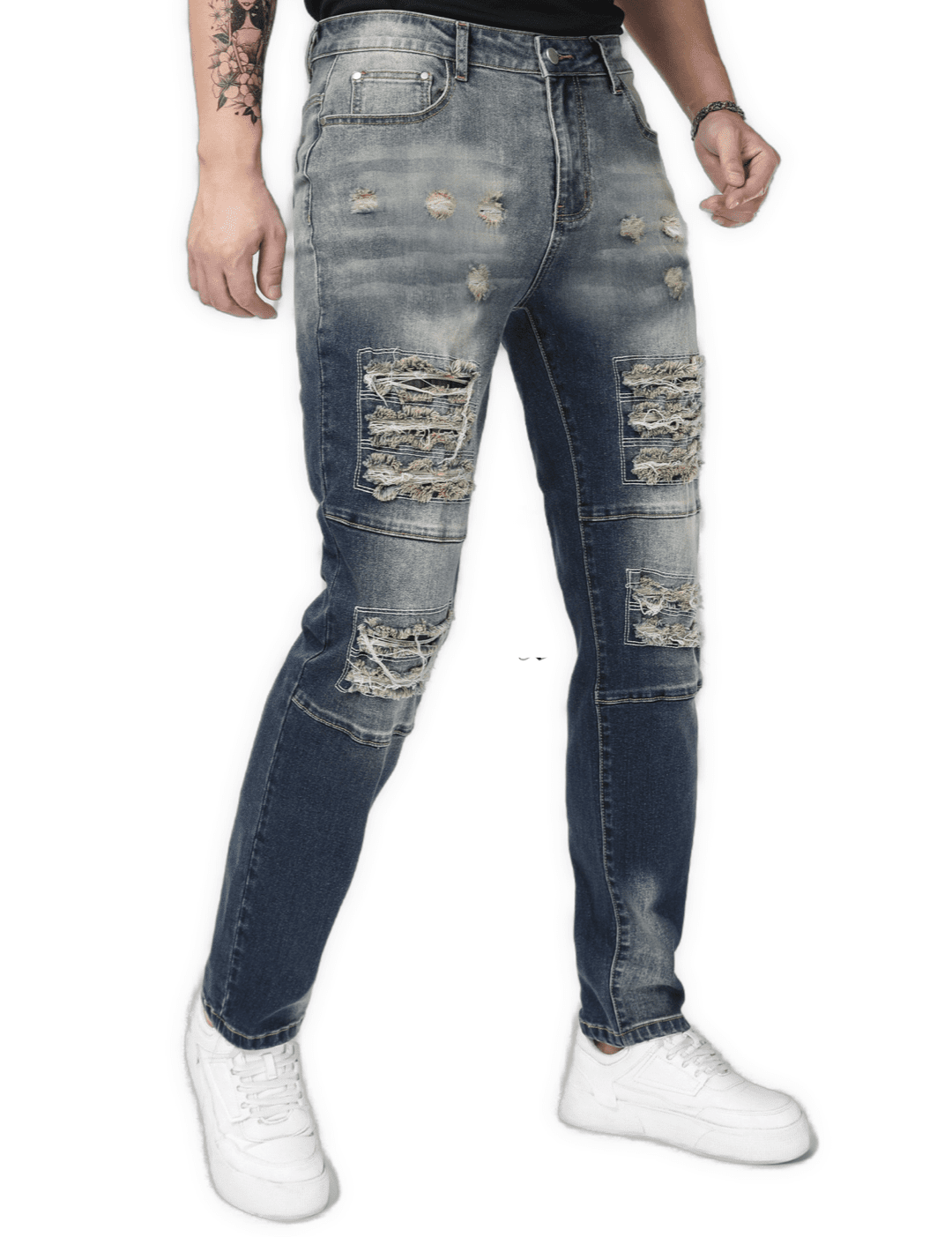 Stuahua 67 - Denim Jeans for Men - Sarman Fashion - Wholesale Clothing Fashion Brand for Men from Canada