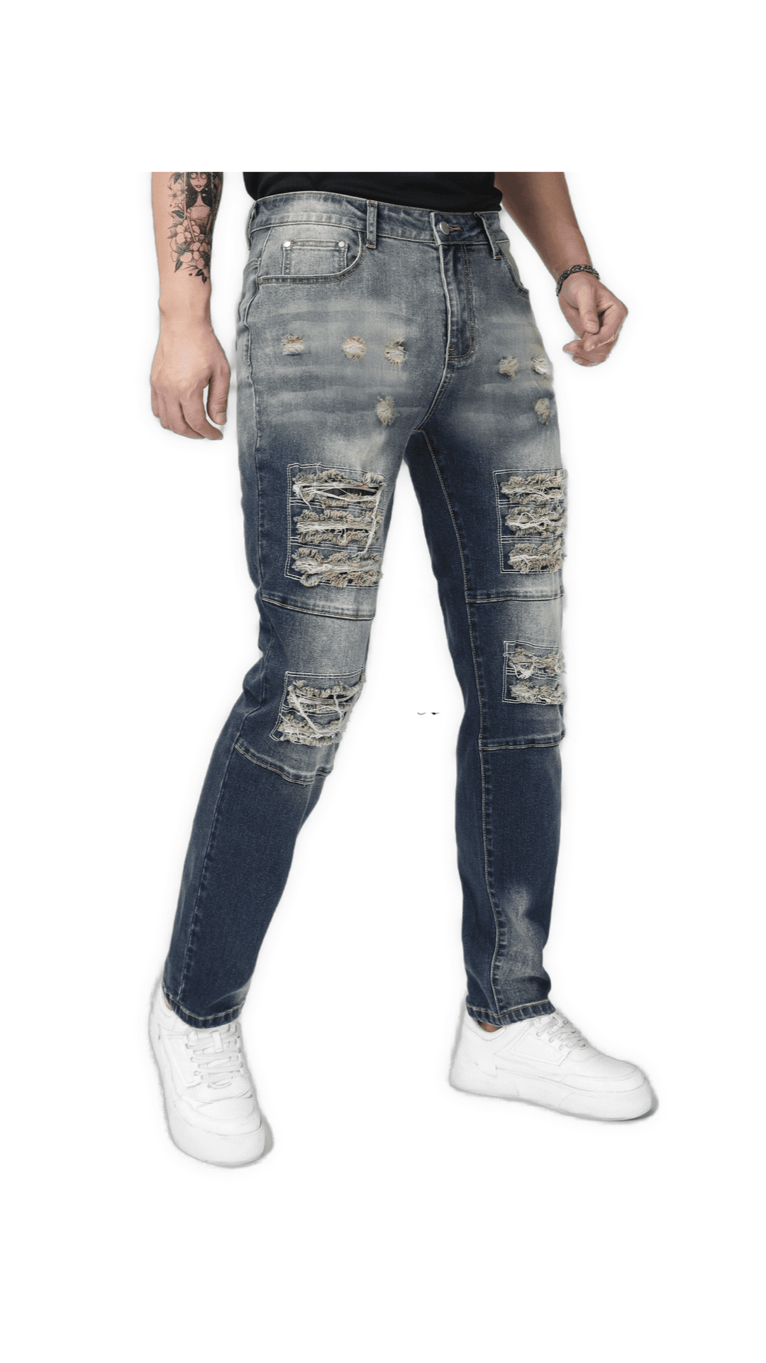 Stuahua 67 - Denim Jeans for Men - Sarman Fashion - Wholesale Clothing Fashion Brand for Men from Canada