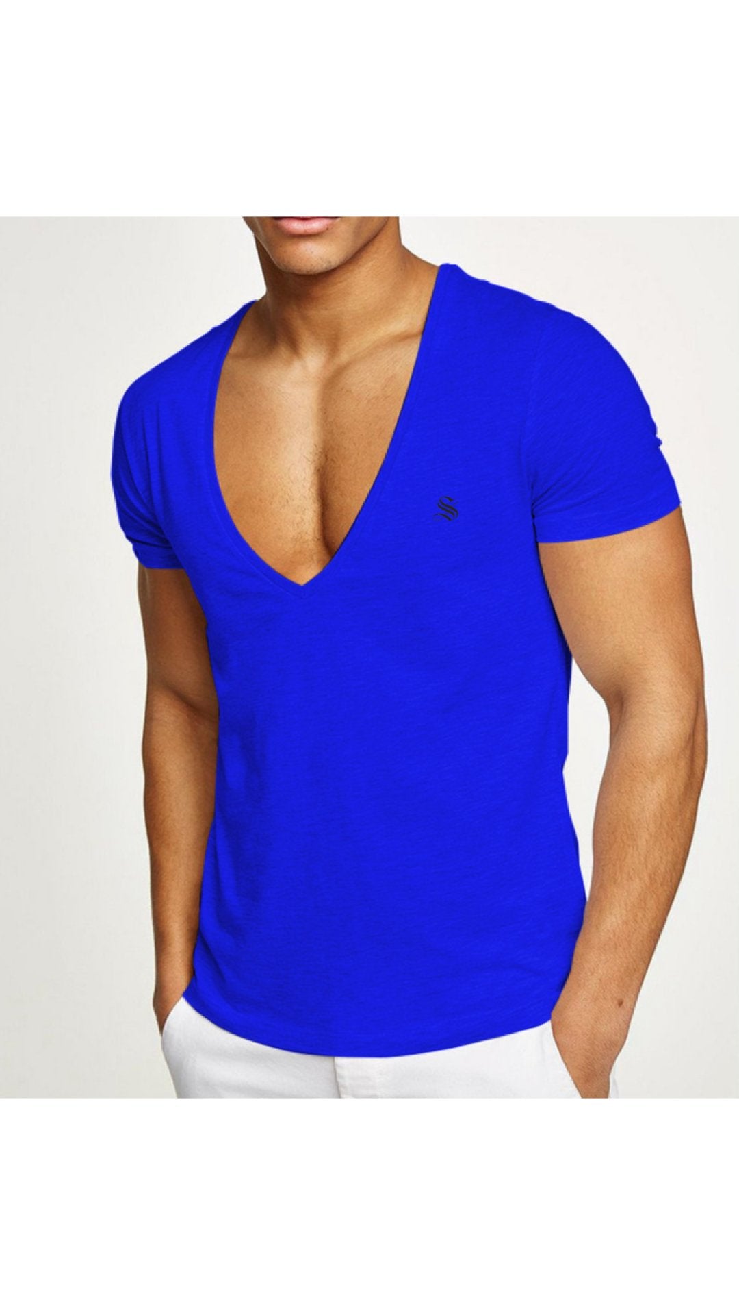SummerVice - V-Neck T-Shirt for Men - Sarman Fashion - Wholesale Clothing Fashion Brand for Men from Canada