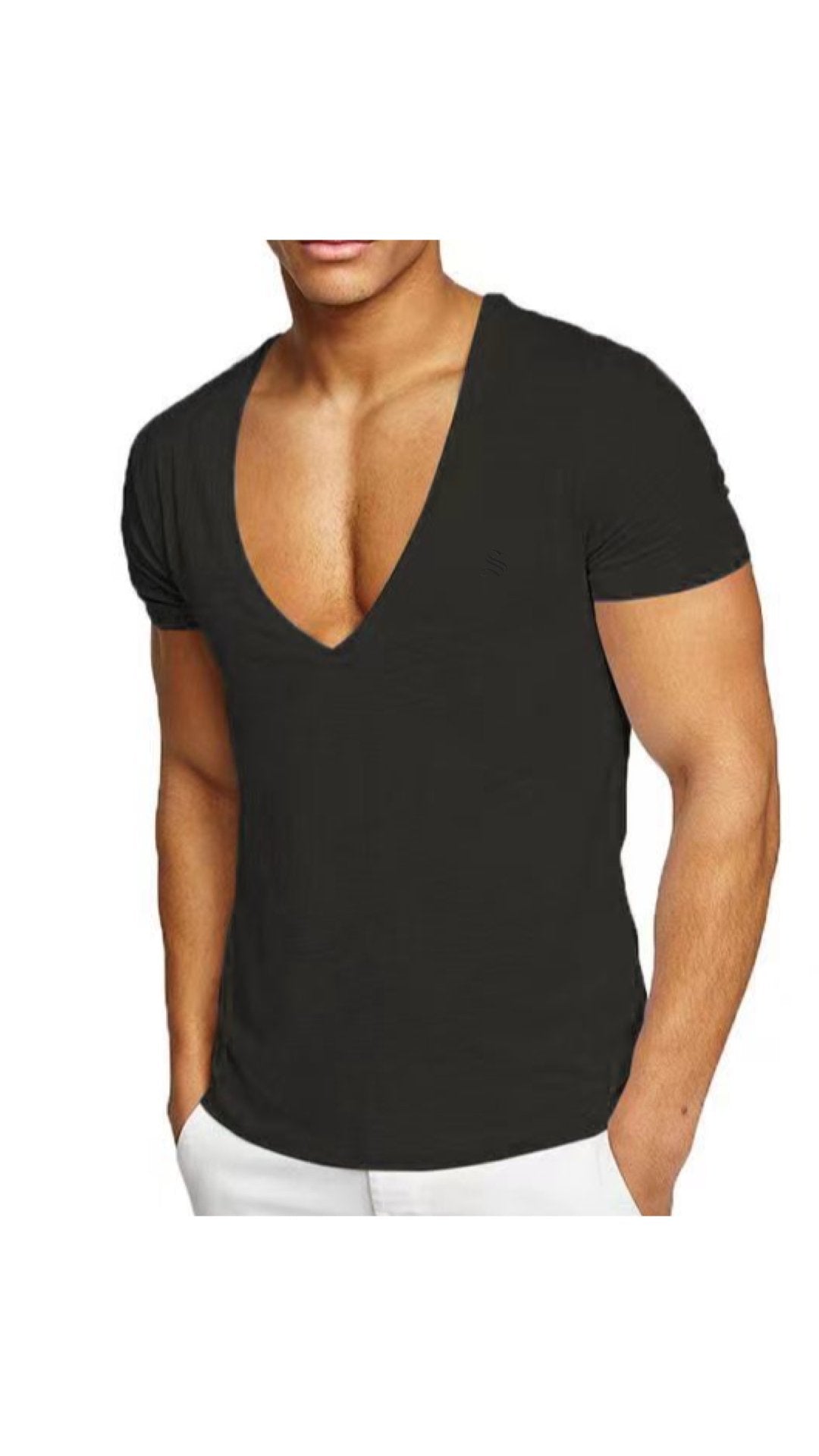 SummerVice - V-Neck T-Shirt for Men - Sarman Fashion - Wholesale Clothing Fashion Brand for Men from Canada