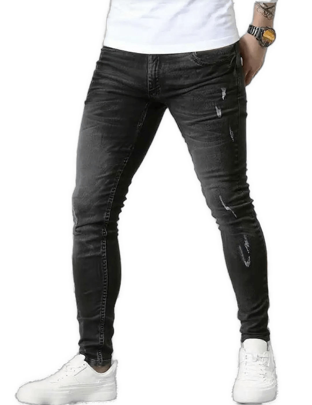 Supreme Leader 2 - Skinny Jeans for Men - Sarman Fashion - Wholesale Clothing Fashion Brand for Men from Canada