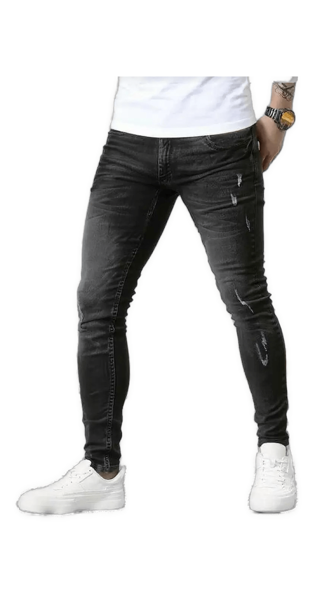 Supreme Leader 2 - Skinny Jeans for Men - Sarman Fashion - Wholesale Clothing Fashion Brand for Men from Canada