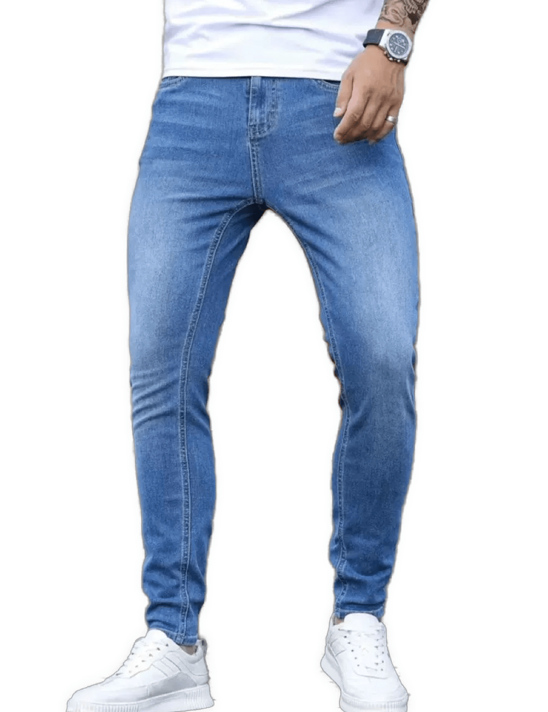 Supreme Leader 3 - Skinny Jeans for Men - Sarman Fashion - Wholesale Clothing Fashion Brand for Men from Canada