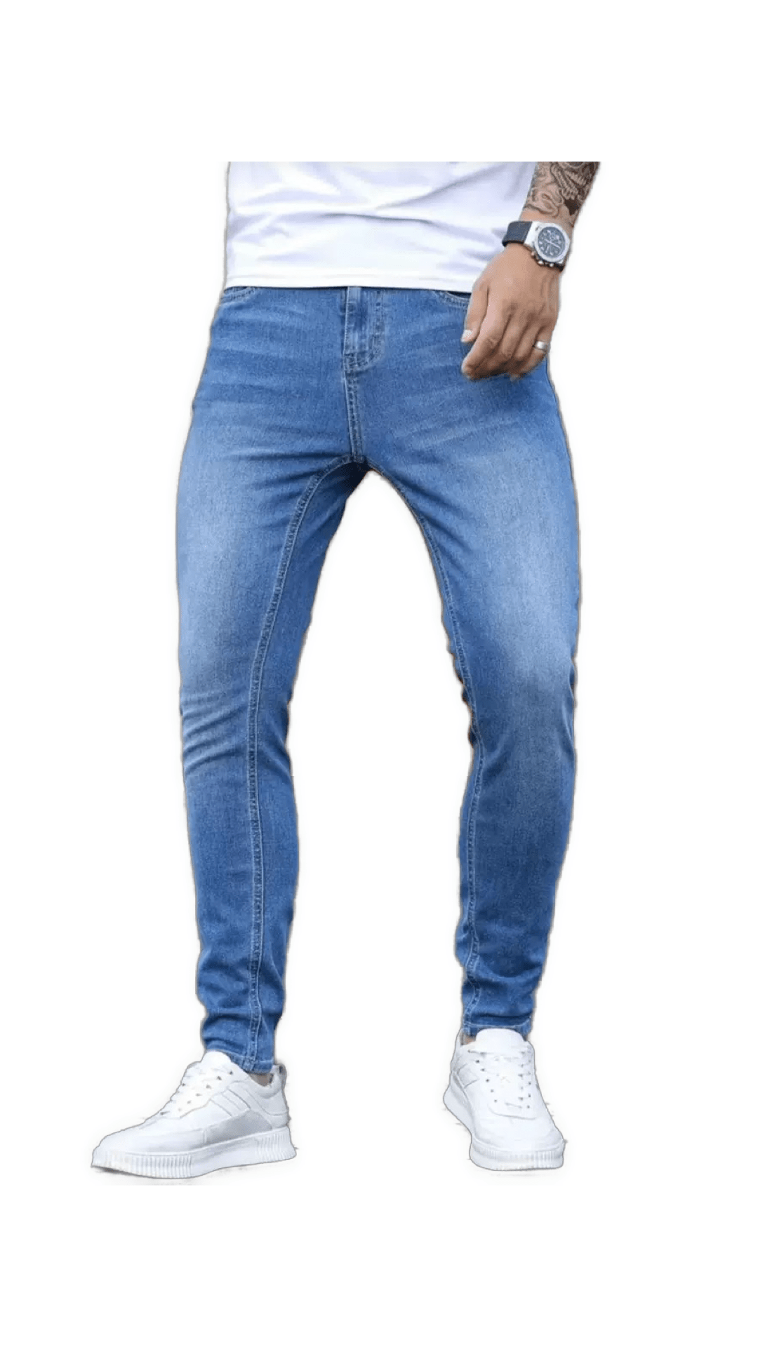 Supreme Leader 3 - Skinny Jeans for Men - Sarman Fashion - Wholesale Clothing Fashion Brand for Men from Canada