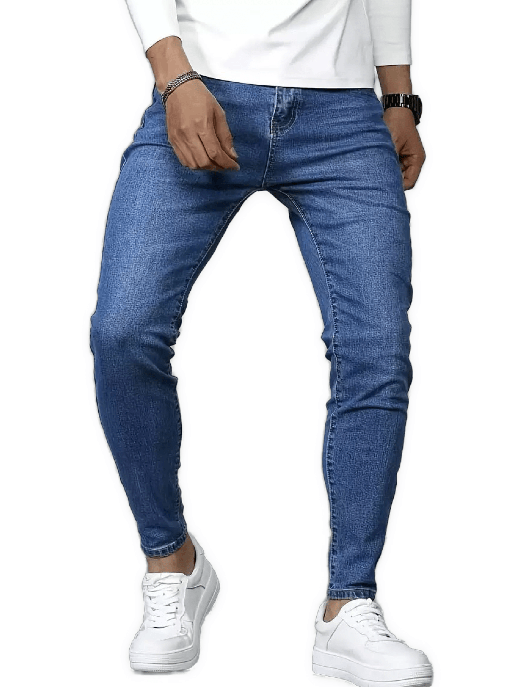 Supreme Leader 3 - Skinny Jeans for Men - Sarman Fashion - Wholesale Clothing Fashion Brand for Men from Canada