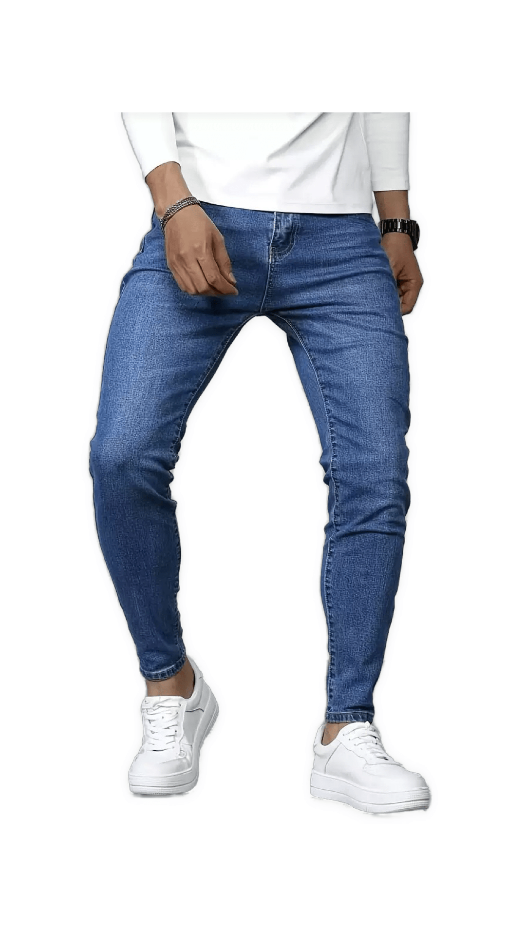 Supreme Leader 3 - Skinny Jeans for Men - Sarman Fashion - Wholesale Clothing Fashion Brand for Men from Canada