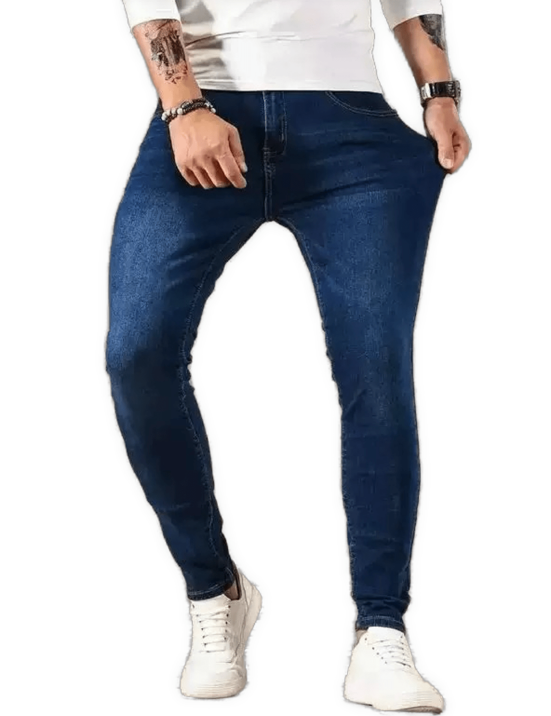 Supreme Leader 5 - Skinny Jeans for Men - Sarman Fashion - Wholesale Clothing Fashion Brand for Men from Canada