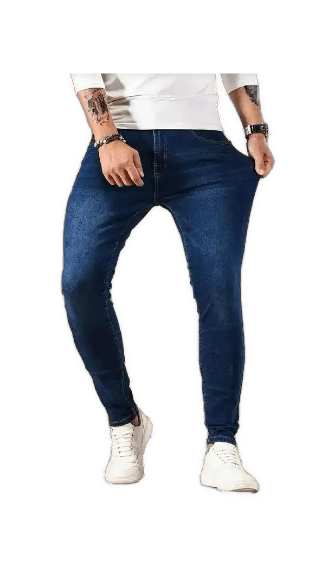 Supreme Leader 5 - Skinny Jeans for Men - Sarman Fashion - Wholesale Clothing Fashion Brand for Men from Canada