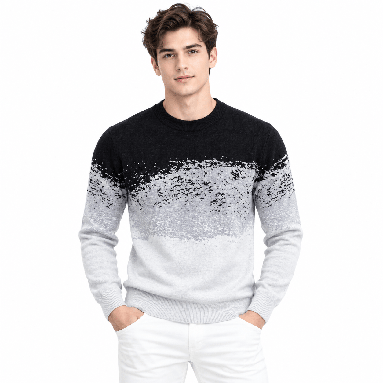 Suzunar 4 - Sweater for Men - Sarman Fashion - Wholesale Clothing Fashion Brand for Men from Canada