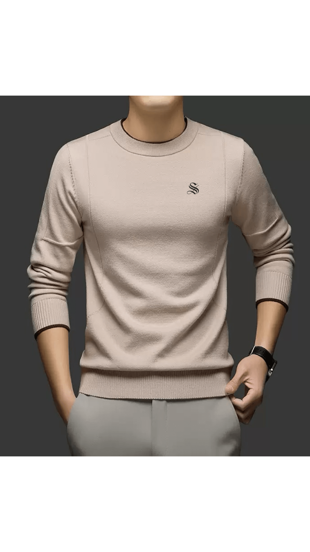 Suzunar 5 - Sweater for Men - Sarman Fashion - Wholesale Clothing Fashion Brand for Men from Canada