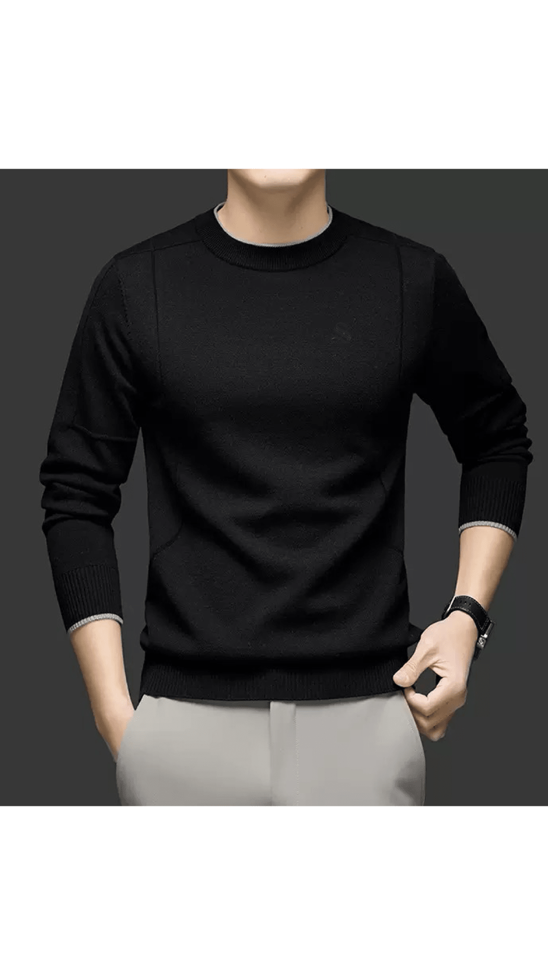 Suzunar 5 - Sweater for Men - Sarman Fashion - Wholesale Clothing Fashion Brand for Men from Canada