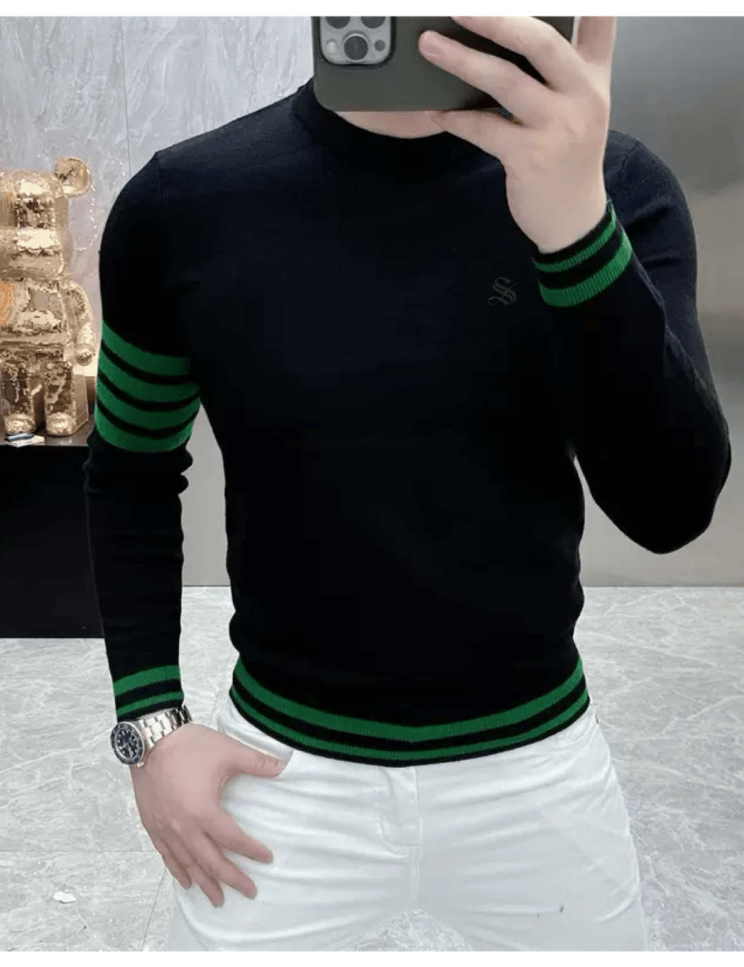 Suzunar - Sweater for Men - Sarman Fashion - Wholesale Clothing Fashion Brand for Men from Canada