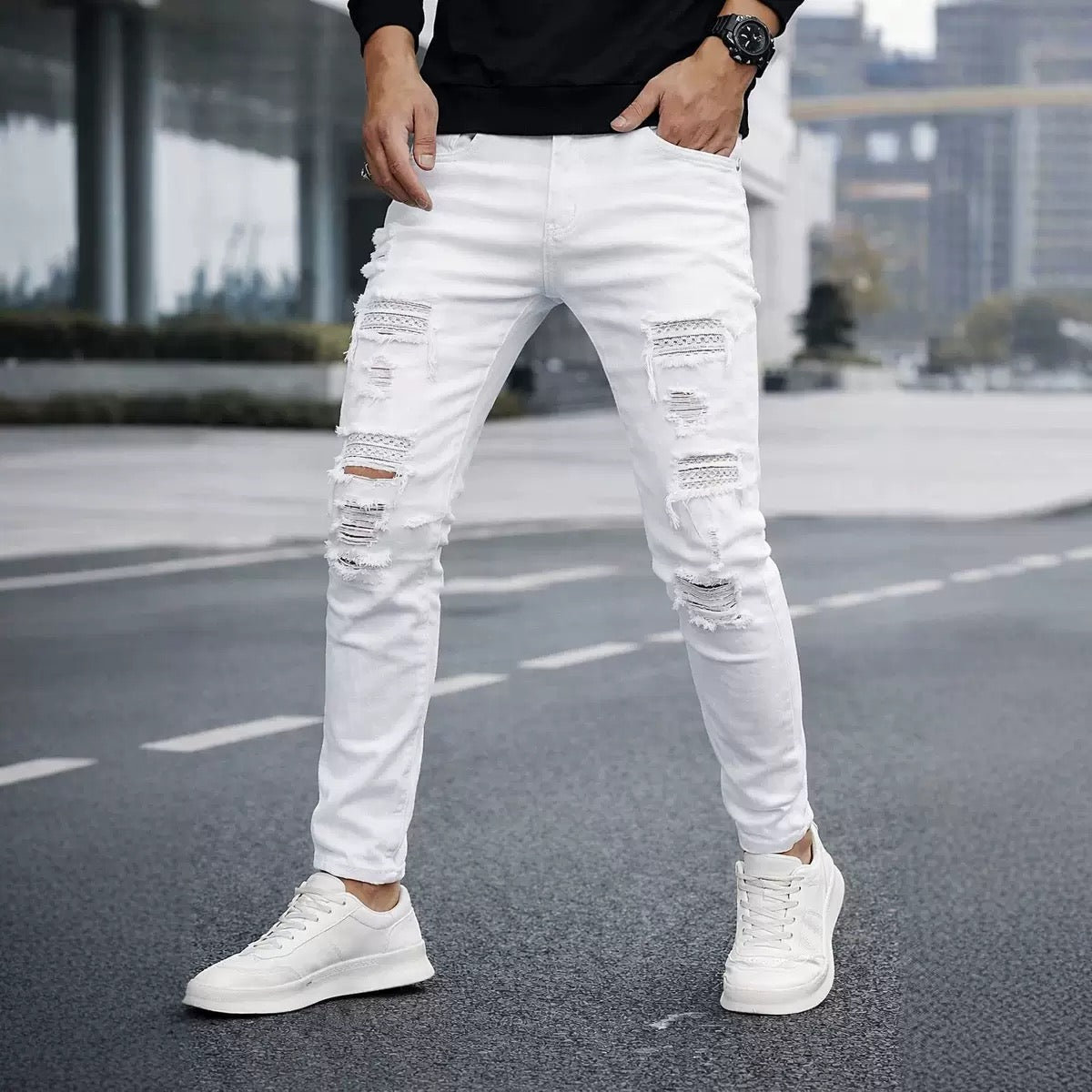 SWIOP 5 - Denim Jeans for Men - Sarman Fashion - Wholesale Clothing Fashion Brand for Men from Canada