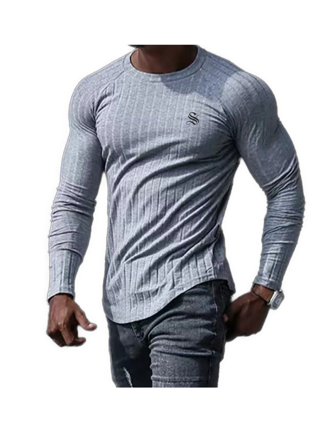T3Trikes 3 - Long Sleeve Shirt for Men - Sarman Fashion - Wholesale Clothing Fashion Brand for Men from Canada