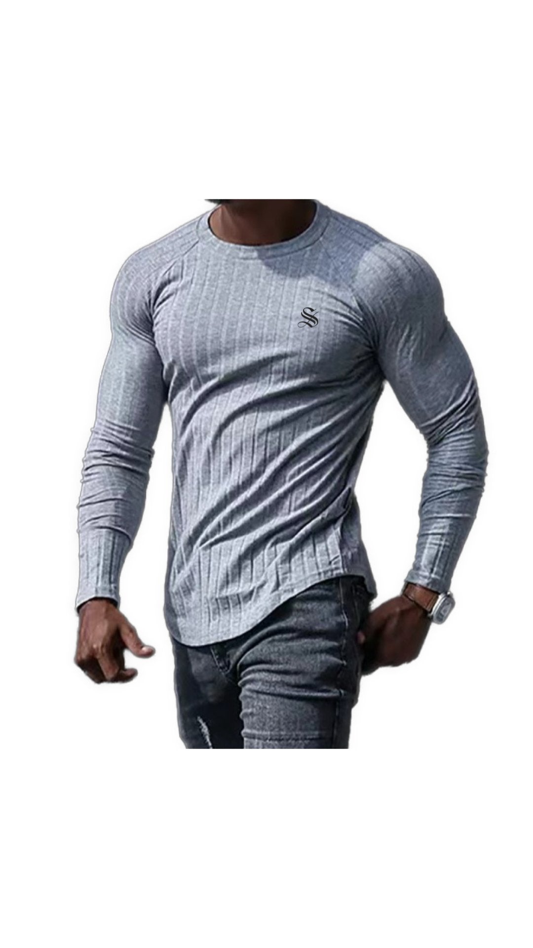 T3Trikes 3 - Long Sleeve Shirt for Men - Sarman Fashion - Wholesale Clothing Fashion Brand for Men from Canada