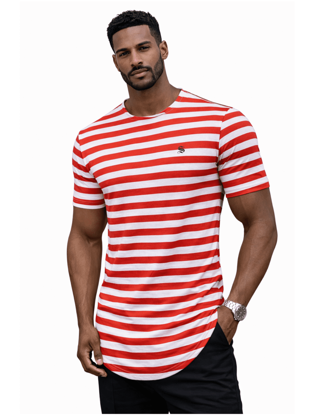 Tall 2 - T-shirt for Men - Sarman Fashion - Wholesale Clothing Fashion Brand for Men from Canada