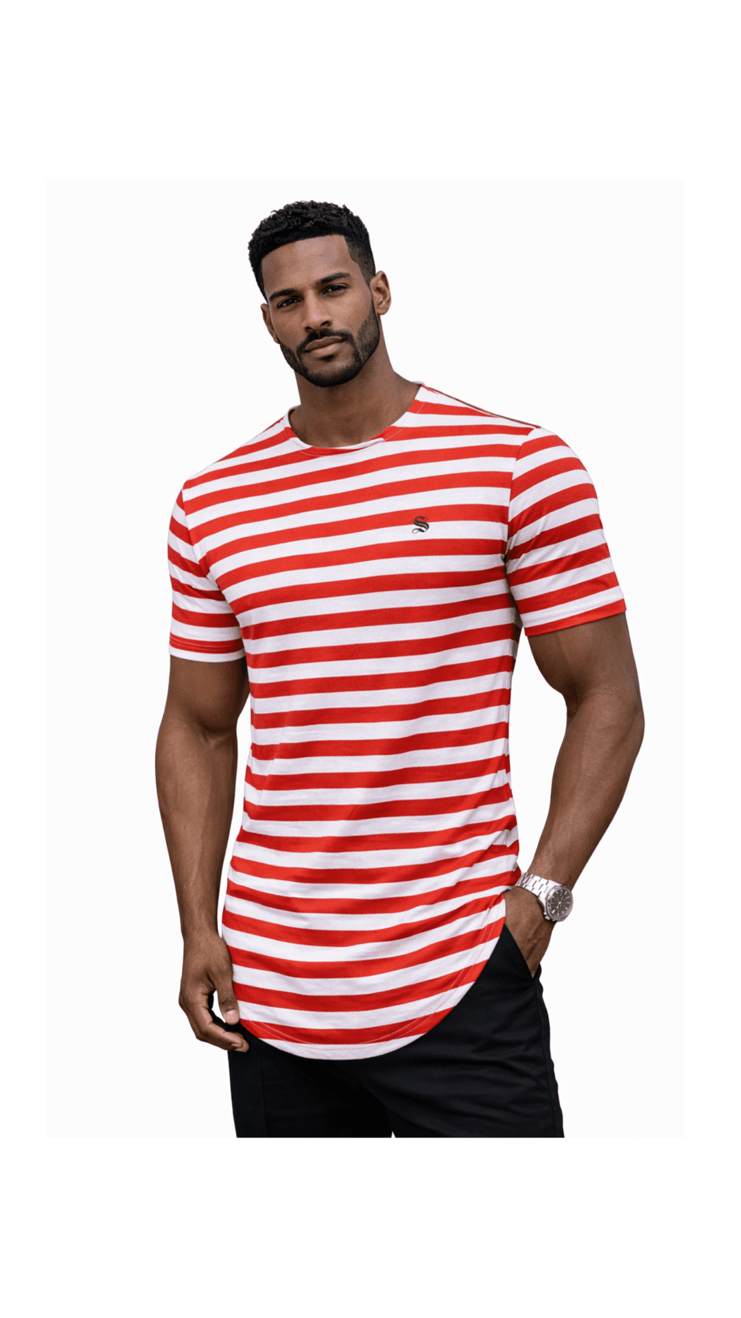Tall 2 - T-shirt for Men - Sarman Fashion - Wholesale Clothing Fashion Brand for Men from Canada