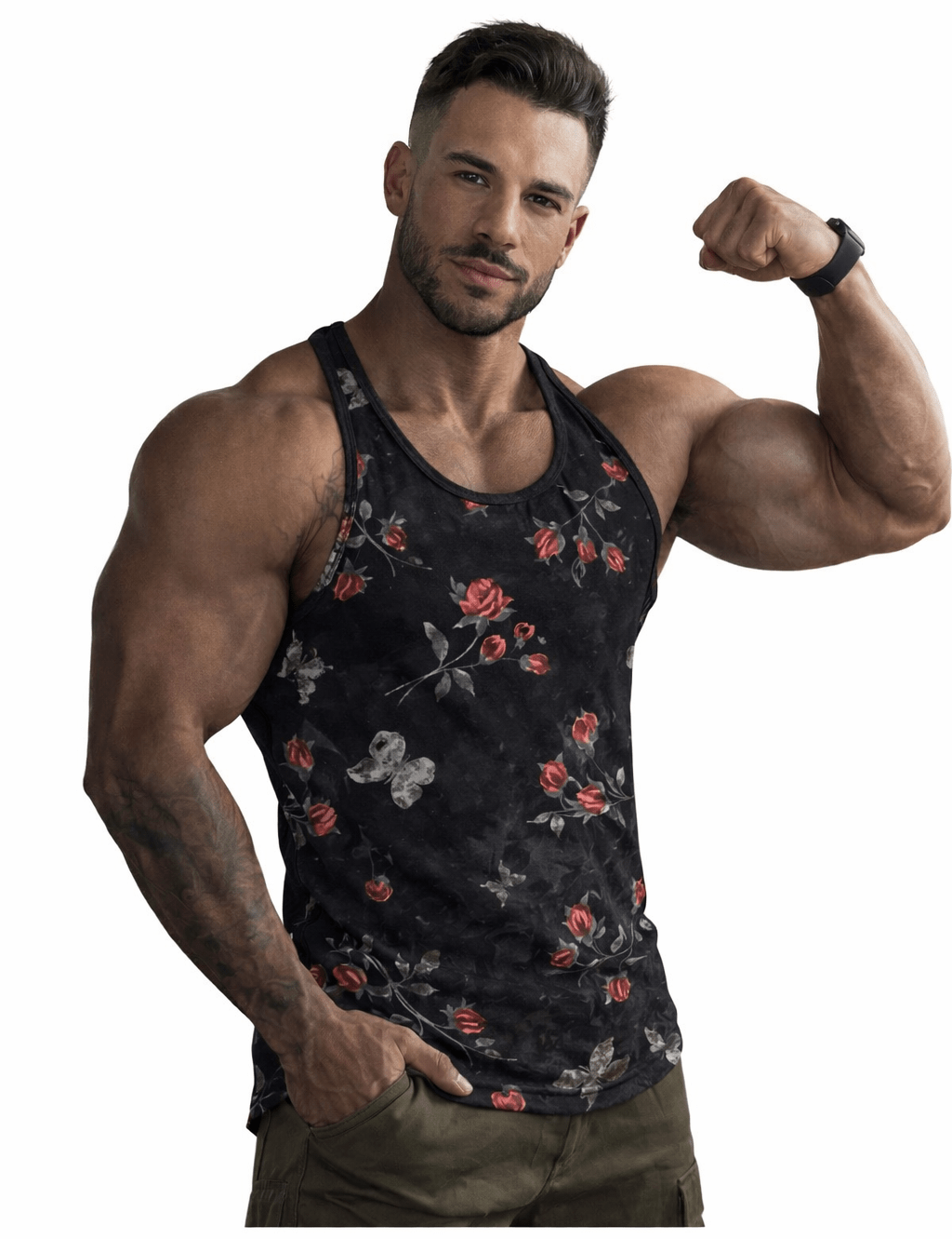 TankZrage 11 - Tank Top for Men - Sarman Fashion - Wholesale Clothing Fashion Brand for Men from Canada