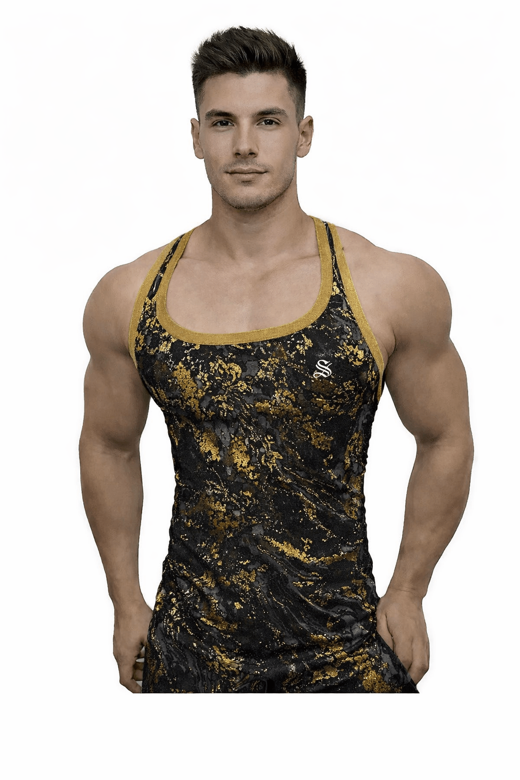 TankZrage 19 - Tank Top for Men - Sarman Fashion - Wholesale Clothing Fashion Brand for Men from Canada