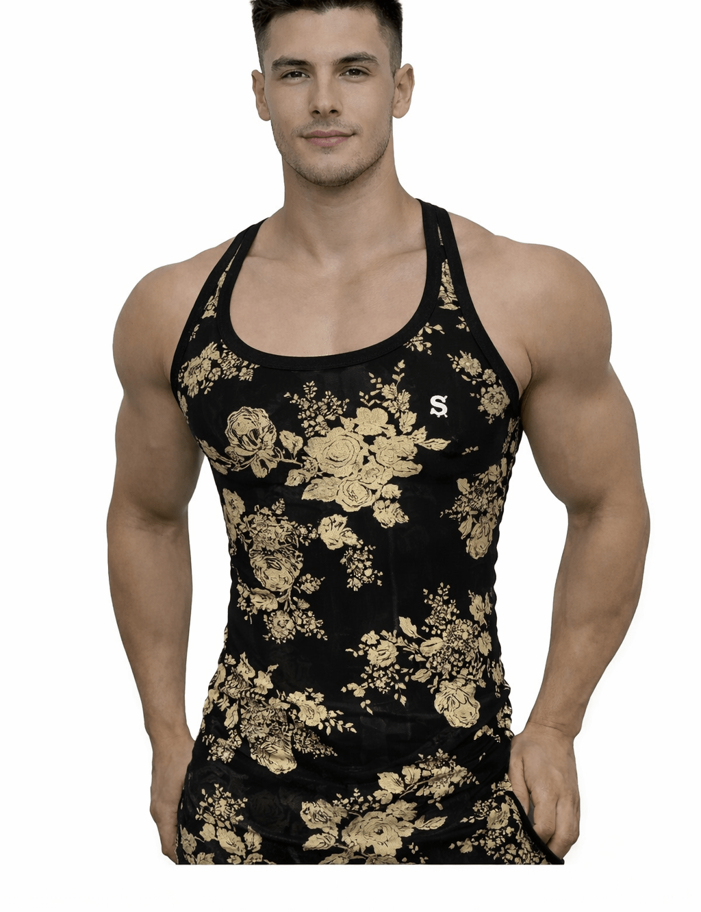 TankZrage 23 - Tank Top for Men - Sarman Fashion - Wholesale Clothing Fashion Brand for Men from Canada