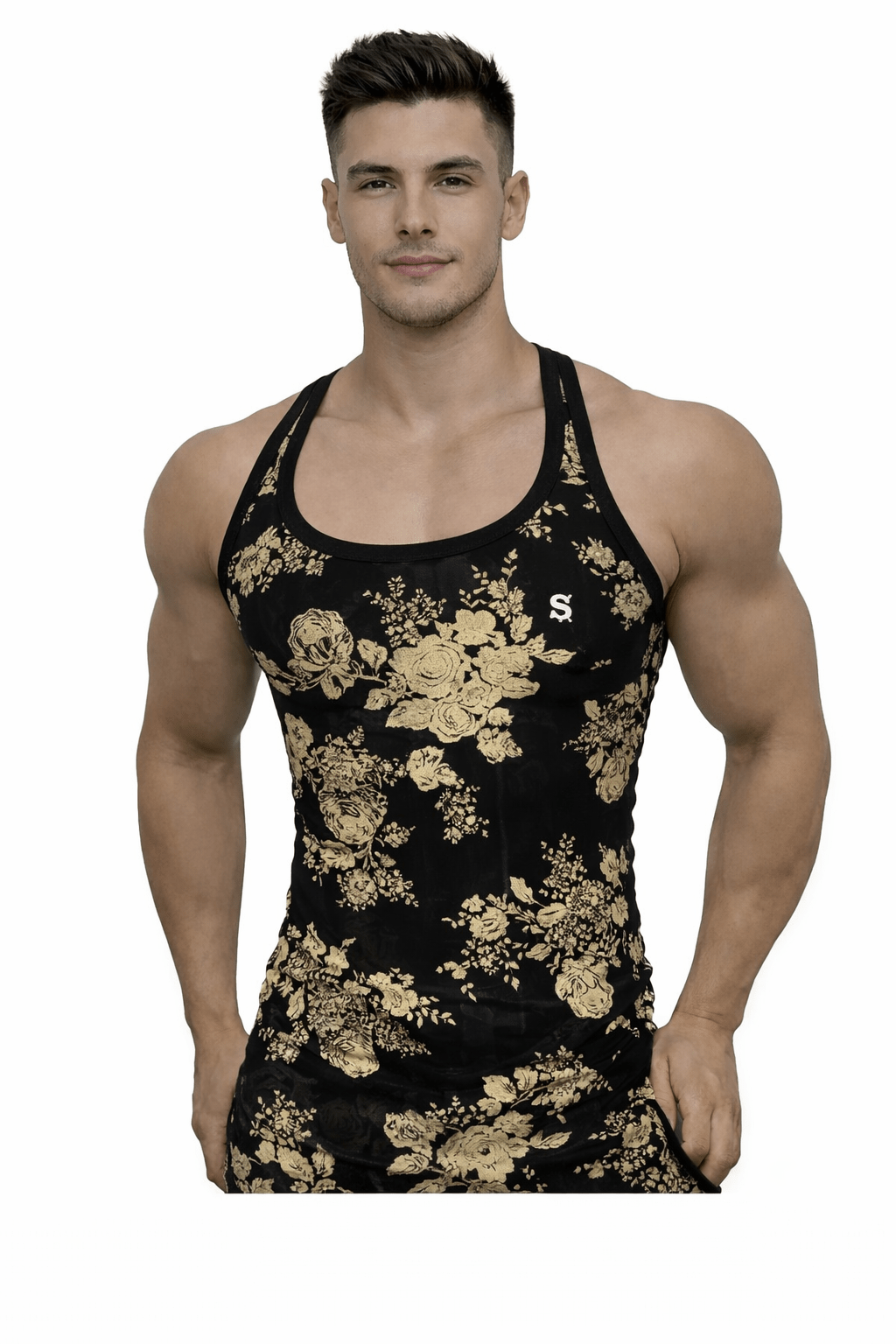 TankZrage 23 - Tank Top for Men - Sarman Fashion - Wholesale Clothing Fashion Brand for Men from Canada
