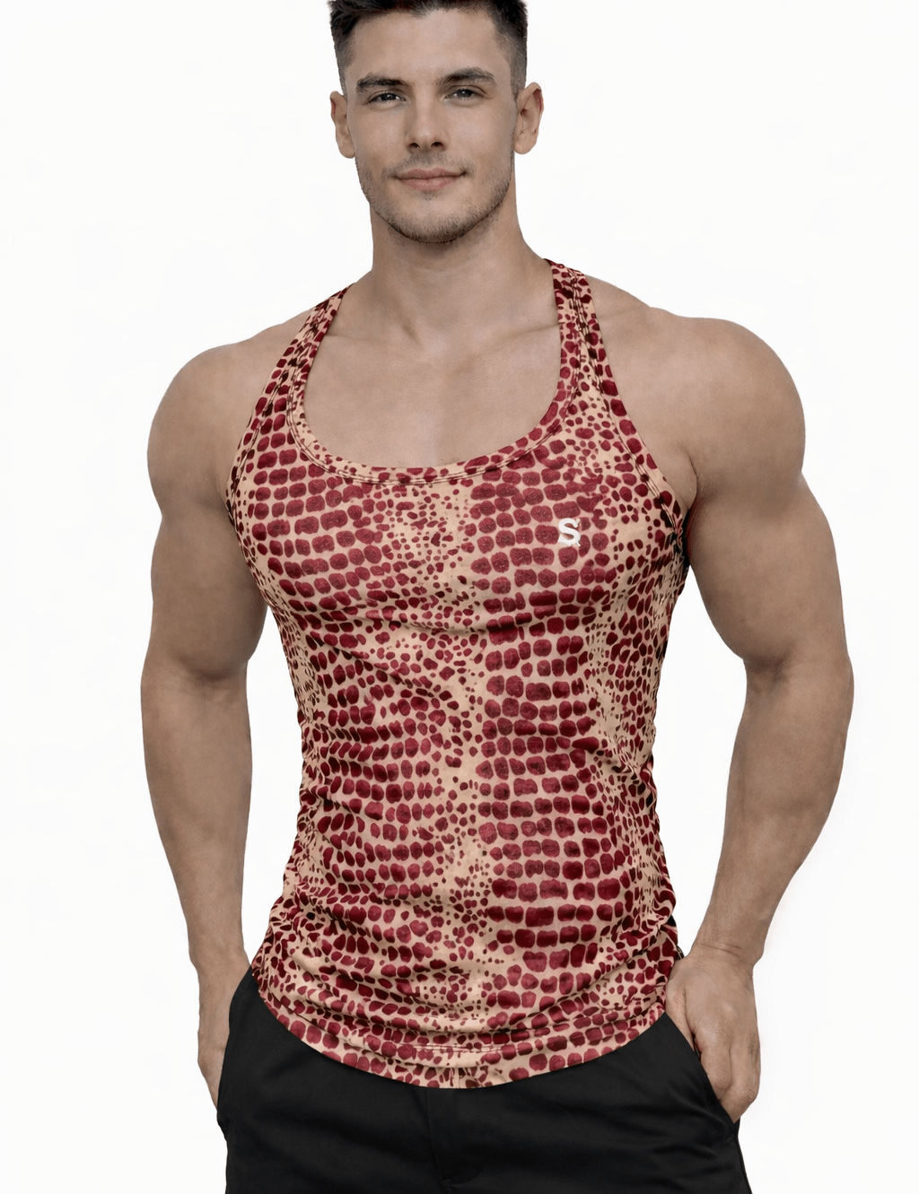TankZrage 26 - Tank Top for Men - Sarman Fashion - Wholesale Clothing Fashion Brand for Men from Canada