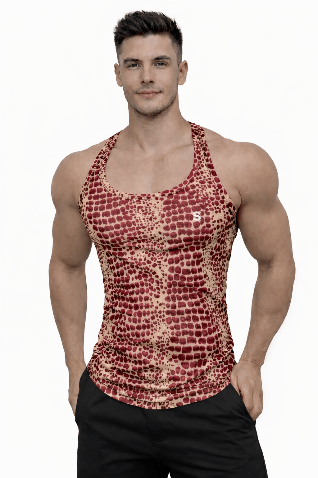 TankZrage 26 - Tank Top for Men - Sarman Fashion - Wholesale Clothing Fashion Brand for Men from Canada