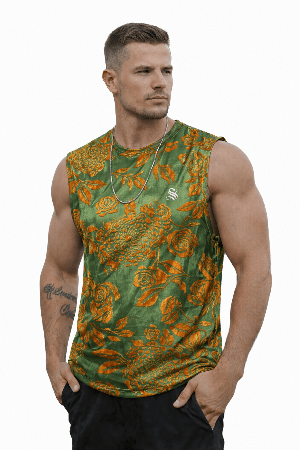 TankZrage 28 - Tank Top for Men - Sarman Fashion - Wholesale Clothing Fashion Brand for Men from Canada